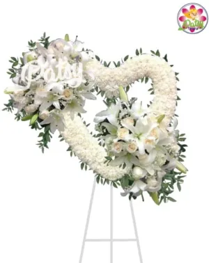 CORAZON FUNEBRE "Flor de María "